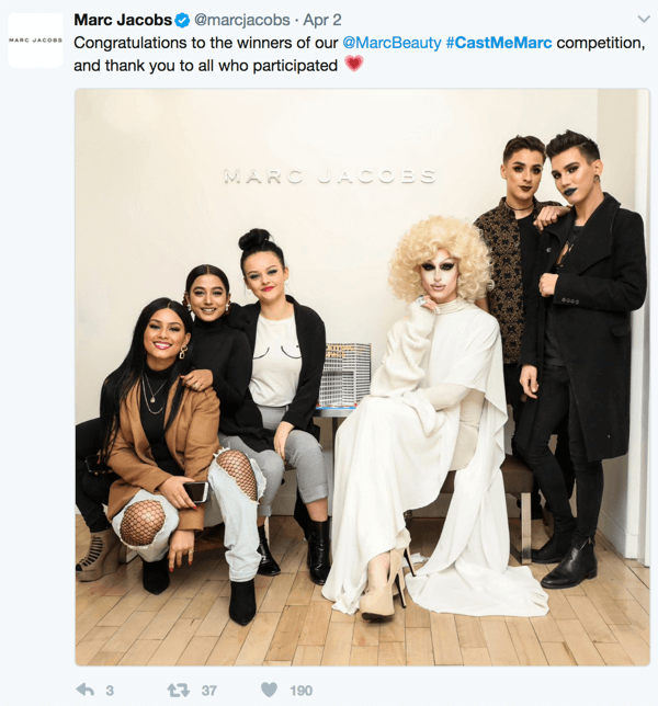 Marc Jacobs gradi zajednicu kroz svoju kampanju #castmemarc. 