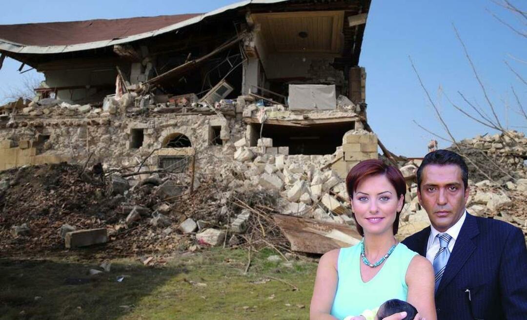 Snimljena je serija 'Zerda'! Vila Hurşit Ağa uništena je u potresu
