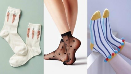 Kako nositi čarape s uzorkom? Trendi uzorne čarape sezone