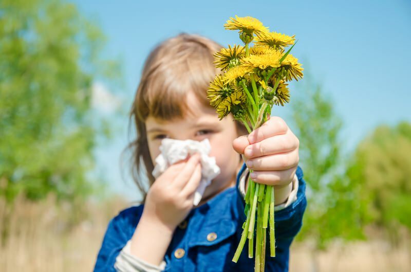 Proljetni simptomi alergije kod beba i djece!