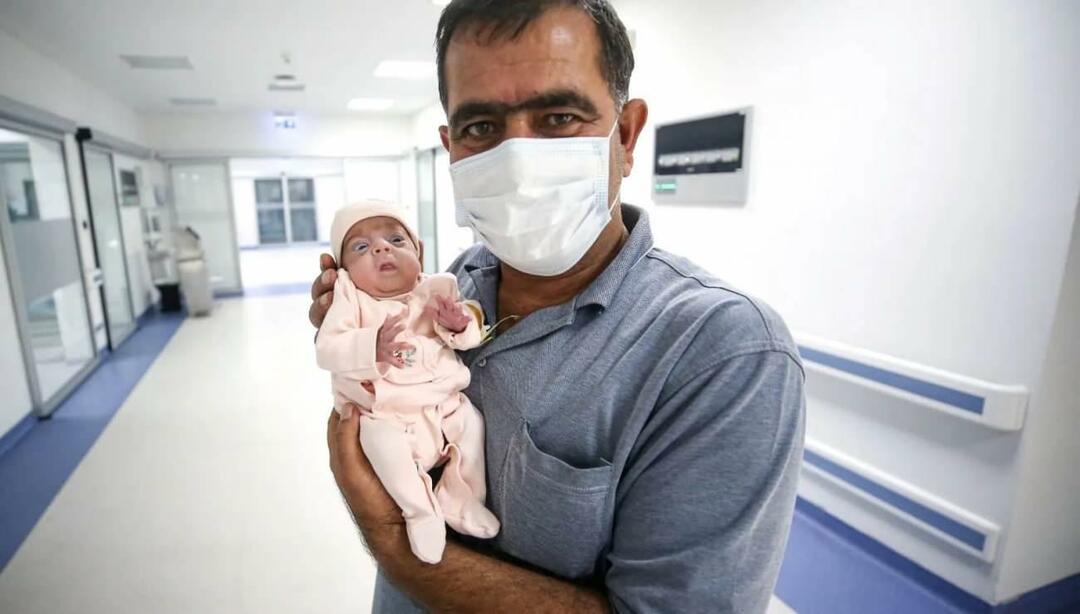 Eylül beba je otpuštena nakon 134 dana liječenja