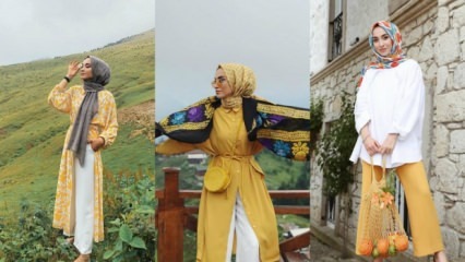 Žuta odjeća u odjeći hidžaba