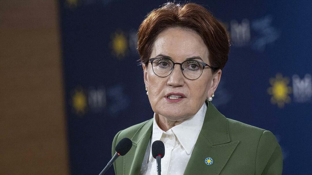  Predsjednica stranke İYİ Meral Akşener