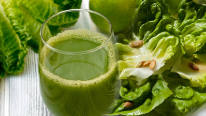 Koje su prednosti salate? Što redovito pije sok od zelene salate?