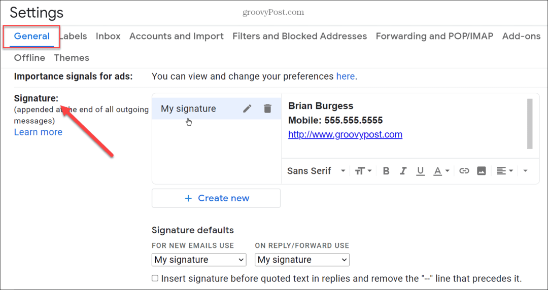 Dodajte sliku svom Gmail potpisu