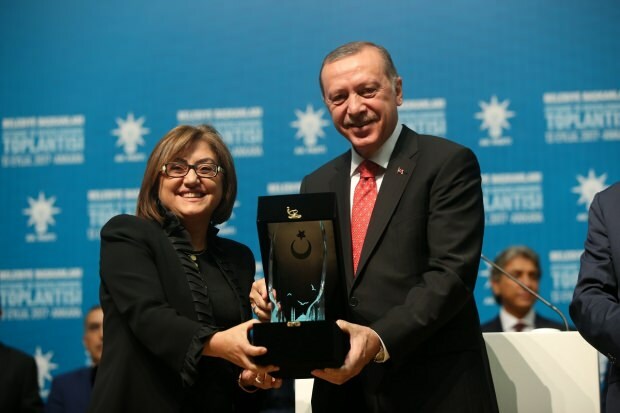Fatma Şahin i predsjednik Recep Tayyip Erdoğan
