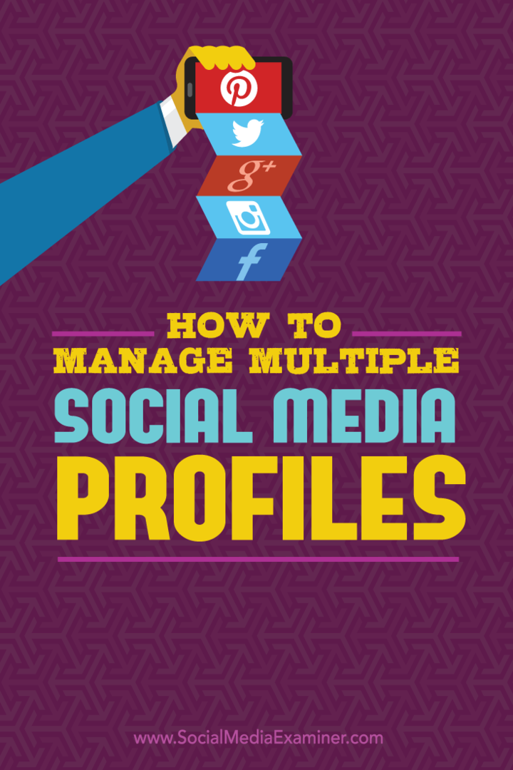 Kako upravljati s više profila društvenih medija: Ispitivač društvenih medija