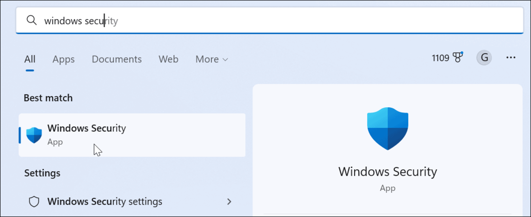 Sigurnosna aplikacija za Windows
