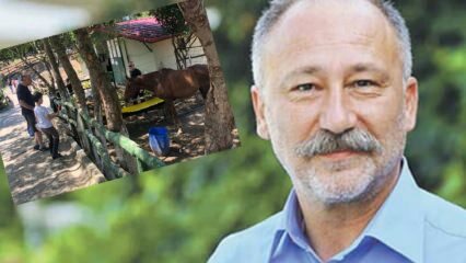 Altan Erkekli viđen je na farmi konja Sarıyer sa svojim sinom!