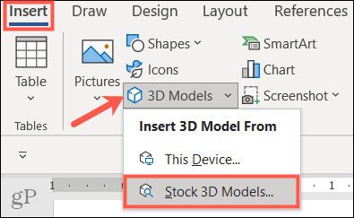 Umetnite 3D modele u Microsoft Office