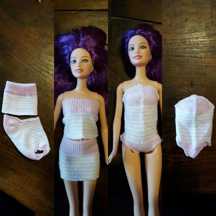Kako šivati ​​odjeću za lutke Barbie? Jednostavno i praktično šivanje dječjih haljina