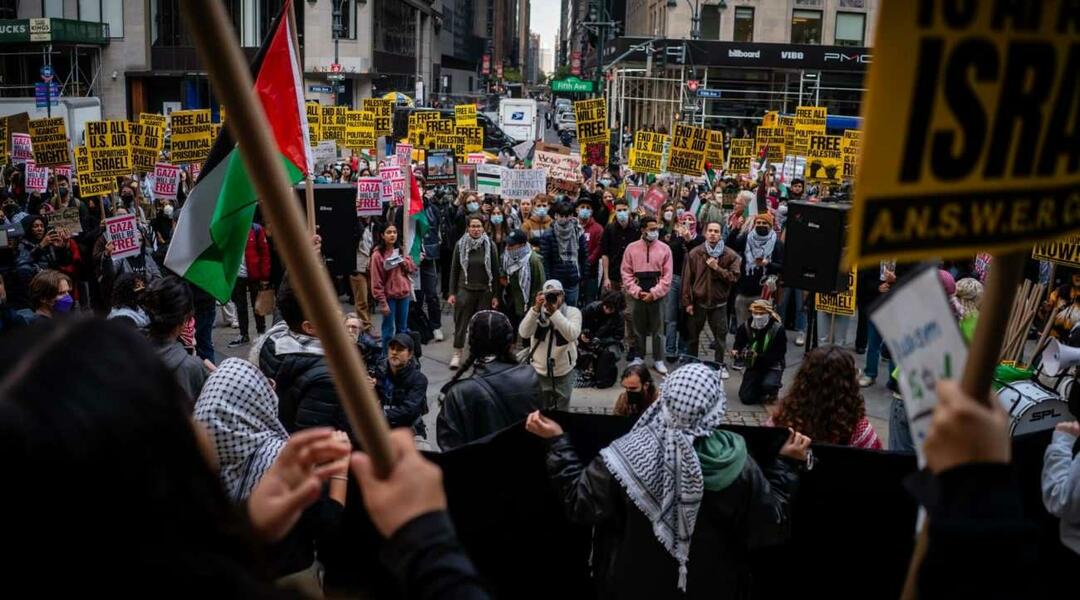 Palestinski štrajk u New Yorku