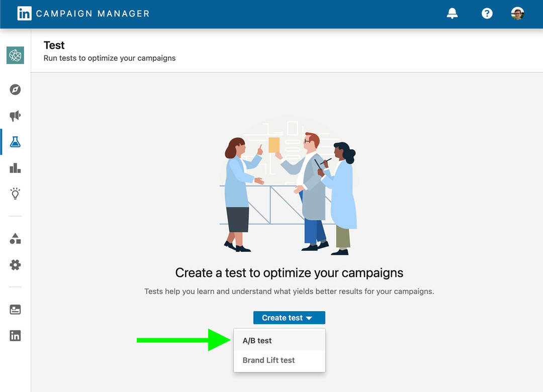 LinkedIn oglasi: Kako A/B testirati svoj put do učinkovitih kampanja: Social Media Examiner