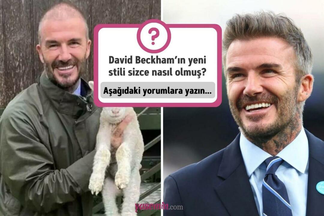 Što mislite o transformaciji Davida Beckhama?