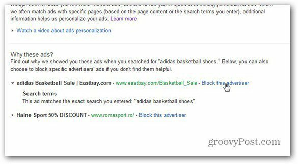 google oglasi blokiraju oglašavača