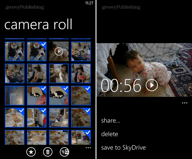 Windows Phone 8: Prijenos fotografija i videozapisa na SkyDrive
