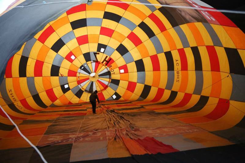 Prvi snimci iz Ordu balonskog turizma
