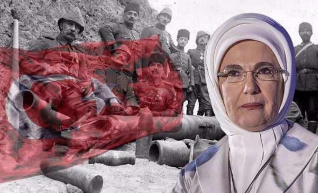 Prva dama Erdoğan: Proslava godišnjice slavne pobjede u Çanakkaleu