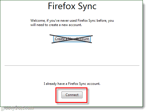 povežite se s računom za sinkronizaciju Firefoxa