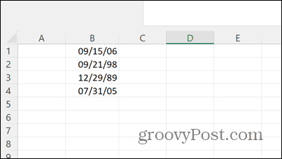 Excel formatirani datumi