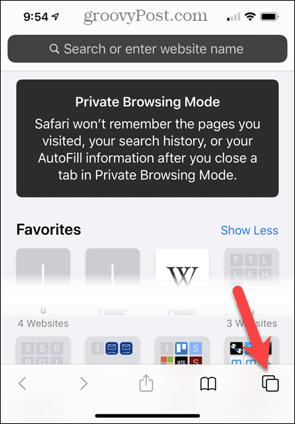 Način privatnog pregledavanja na Safariju na iOS-u
