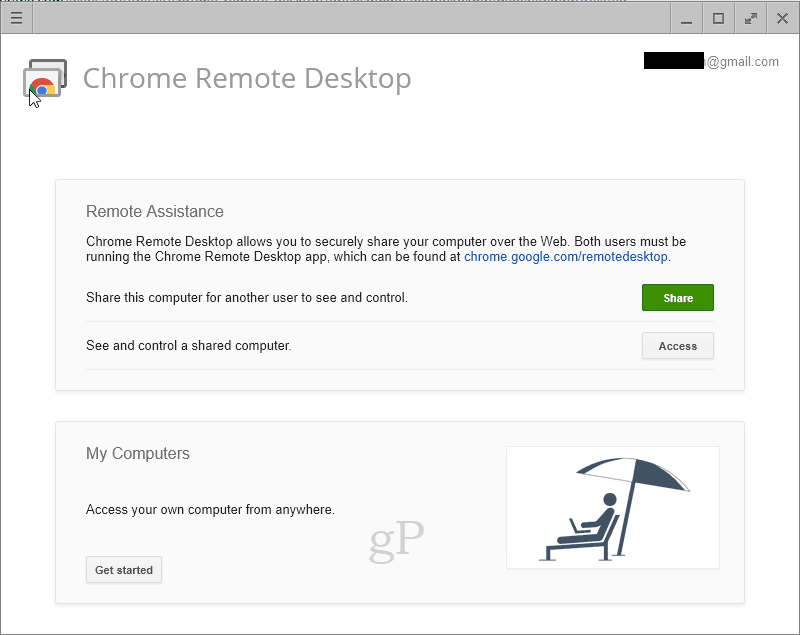 Daljinski se povežite s Chromebookom iz sustava Windows 10