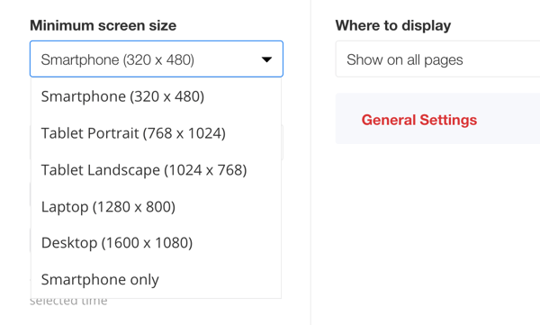 zotabox opcije prikaza zaslona veličine chata uživo