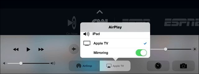 AirPlay na Apple TV