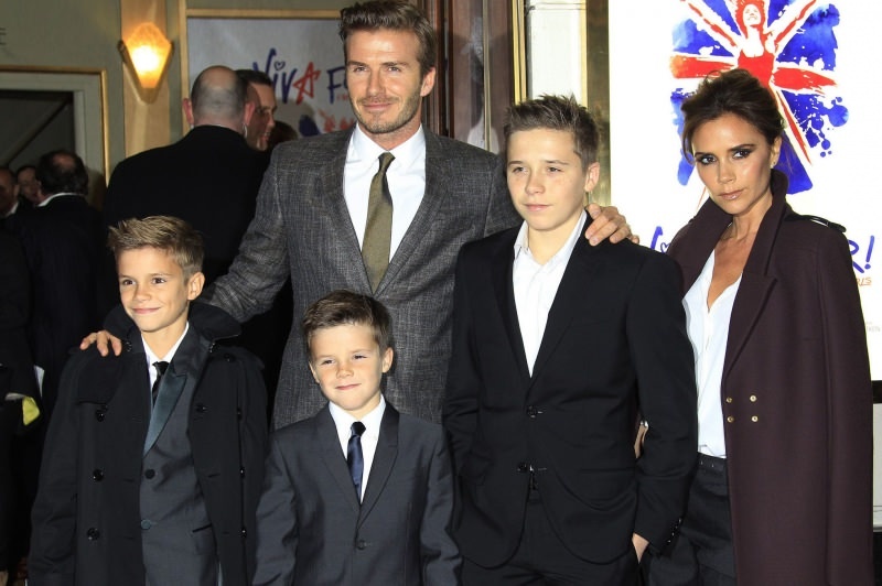 David Beckham i obitelj