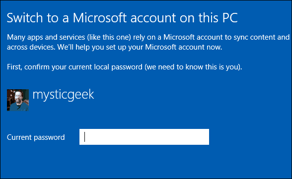 Prebacite se na Microsoftov račun
