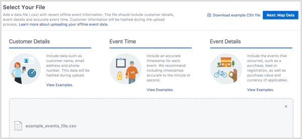 Facebook Business Manager prenosi izvanmrežne događaje