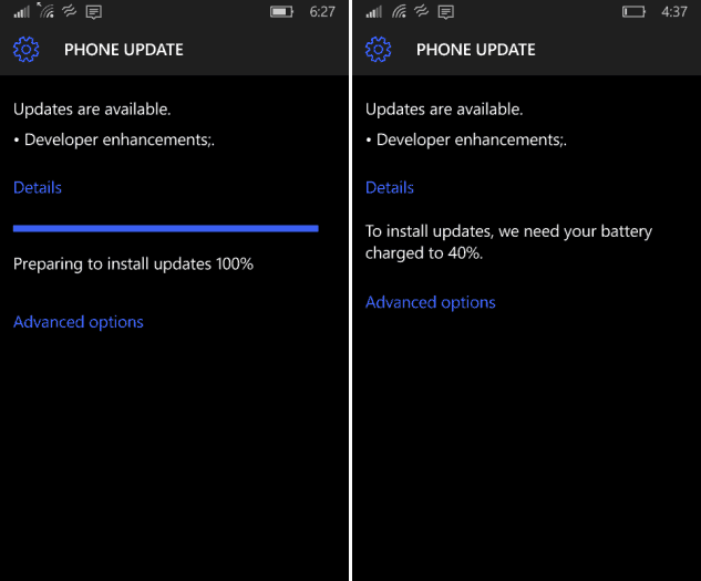Windows 10 Mobile Preview dobiva ažuriranje za razvojne programere