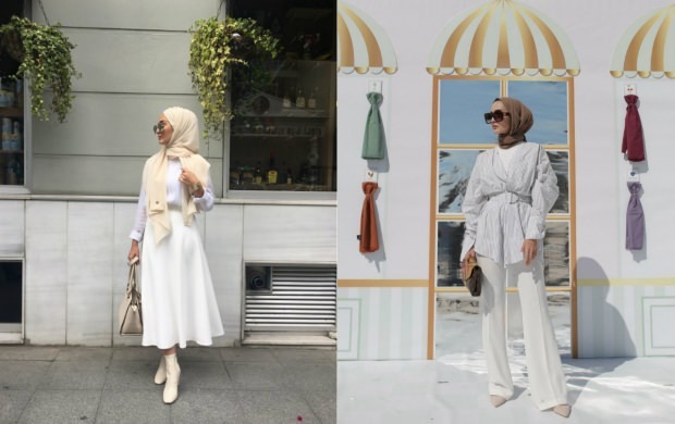 bijela haljina hidžab