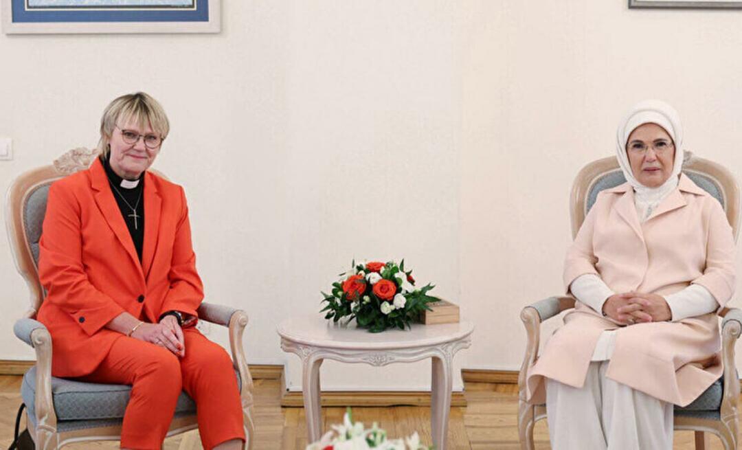 Čestitke Emine Erdoğan od Birgitte Ed, supruge švedskog premijera Ulfa Kristerssona!