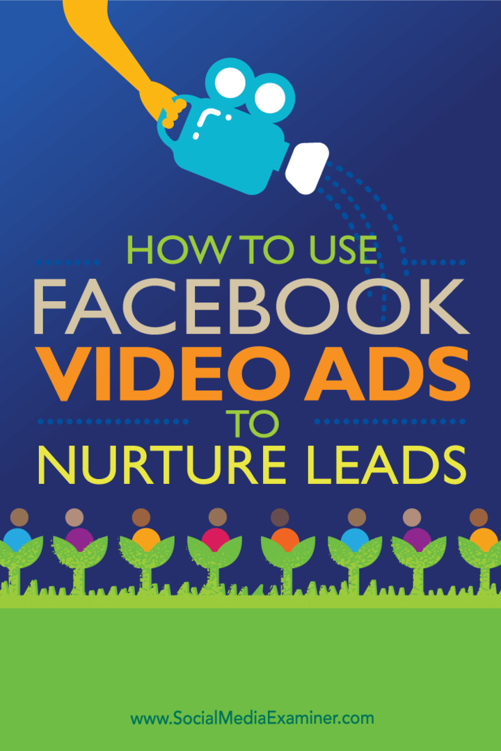 Savjeti kako možete generirati i pretvoriti potencijalne kupce pomoću Facebook video oglasa.