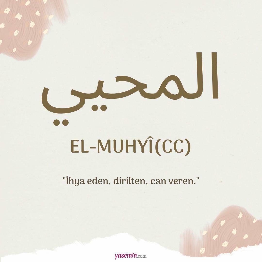 Šta znači al-Muhyi (cc)?