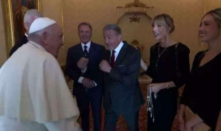 Zanimljiv dijalog između Sylvestera Stallonea i pape Franje