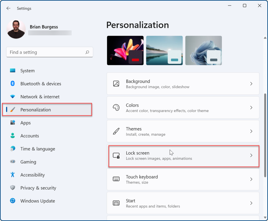 personalizacija zaključavanje zaslona postavlja fotografije kao čuvar zaslona na Windowsima