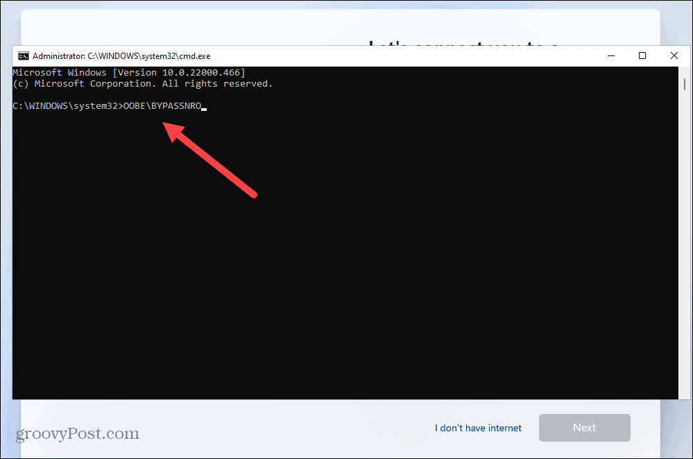 Instalirajte Windows 11 bez internetske veze