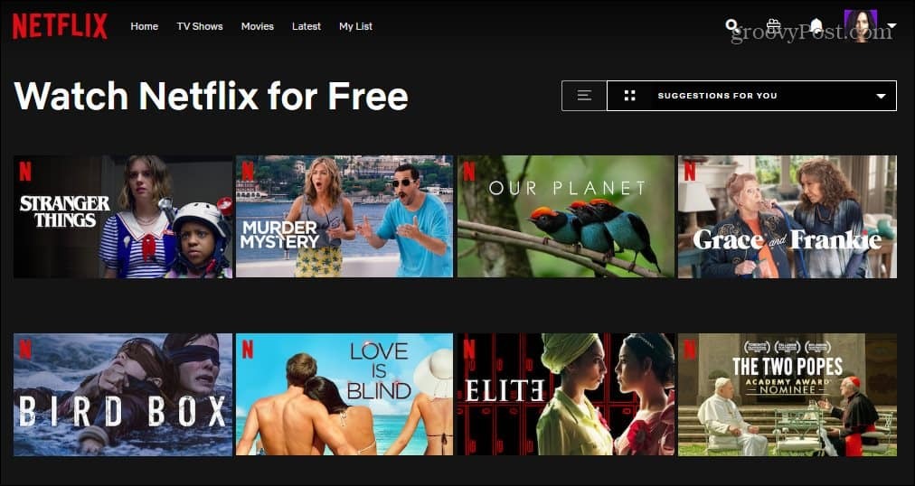 Netflix besplatno
