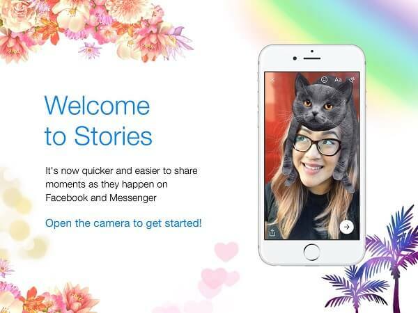 Facebook je Messenger Day spojio s Facebook Stories i objavio ga kao jedno iskustvo jednostavno nazvano Stories.