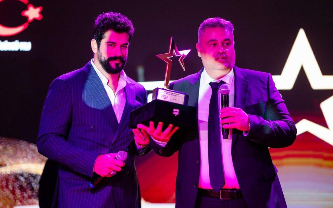 Burak Özçivit europske nagrade za najbolje postignuće
