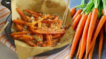 Recept za prženu mrkvu! Kako pržiti mrkvu? Pržena mrkva s jajetom i brašnom 