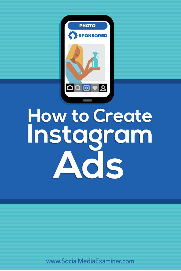 kako stvoriti instagram oglase