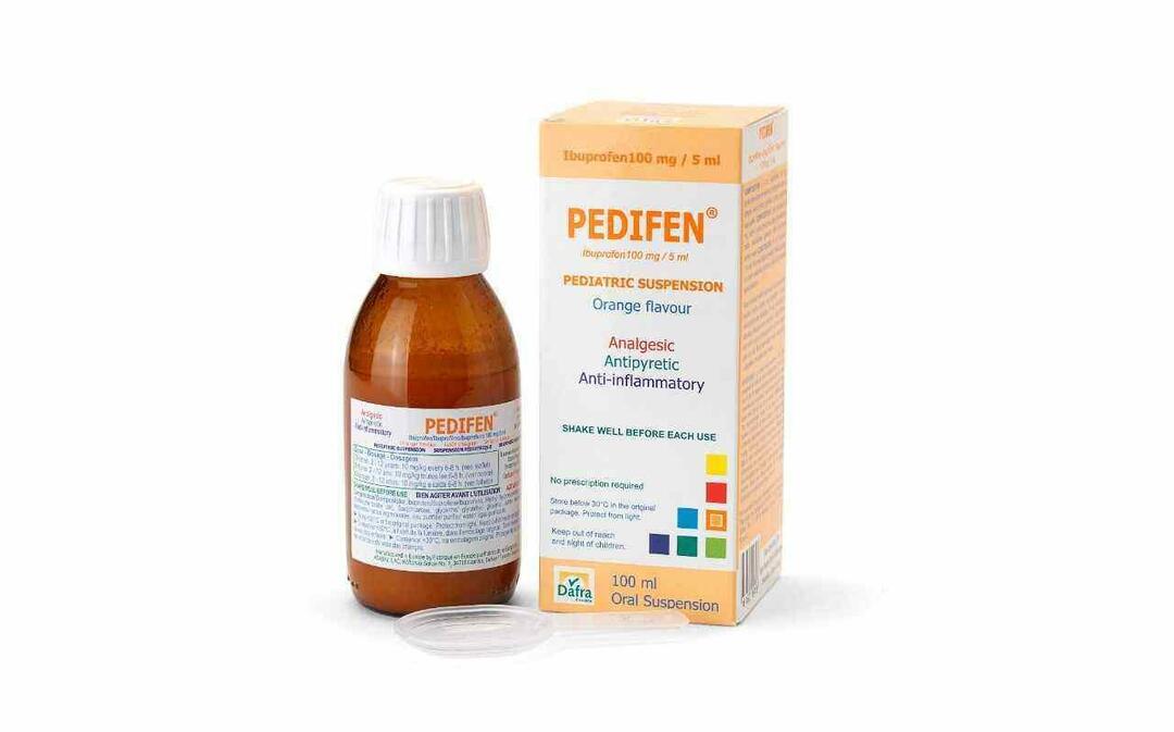 Što je Pedifen sirup, za što se koristi? Pedifen sirup 2023 cijena