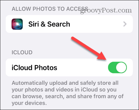 Brisanje fotografija iz iClouda