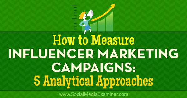 Kako izmjeriti marketinške kampanje s utjecajem: 5 analitičkih pristupa Marcele de Vivo na ispitivaču društvenih medija.