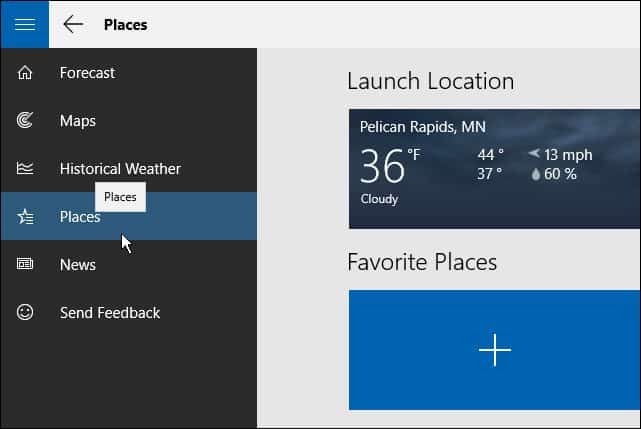 Savjet za Windows 10: Dodajte više lokacija u aplikaciju Weather