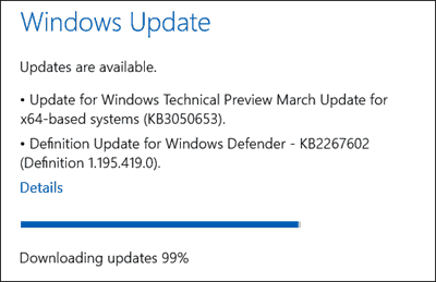 Izdanje za prijavu na ispravke za ažuriranje ispravki za Windows 10 Build 10041
