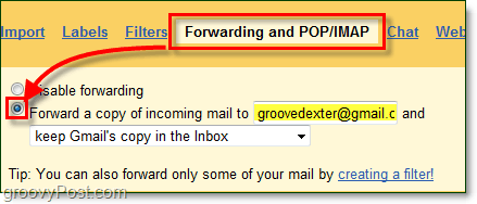 proslijedite poštu s vašeg trajnog proxy spam box-a na stvarnu adresu e-pošte bez riskiranja vaše privatnosti.